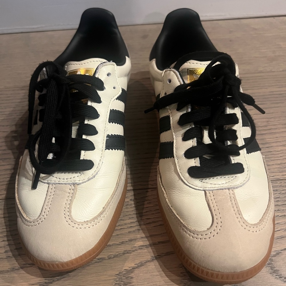 Adidas Samba OG cream white black
